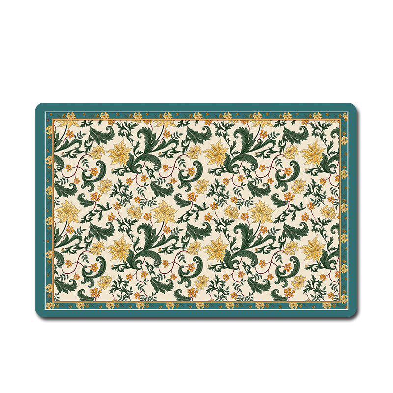 Geometric Pattern Decorative Floor Mat Bowlift