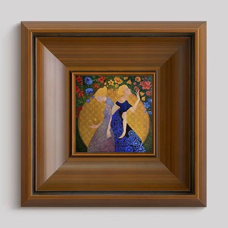 Framed Artistic Emotional Portrait Wall Art