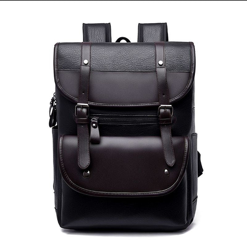 Backpack made of high-quality synthetic leather with multifunctional compartment system Bowlift