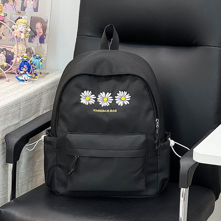 Stylish Floral Embroidered Backpack