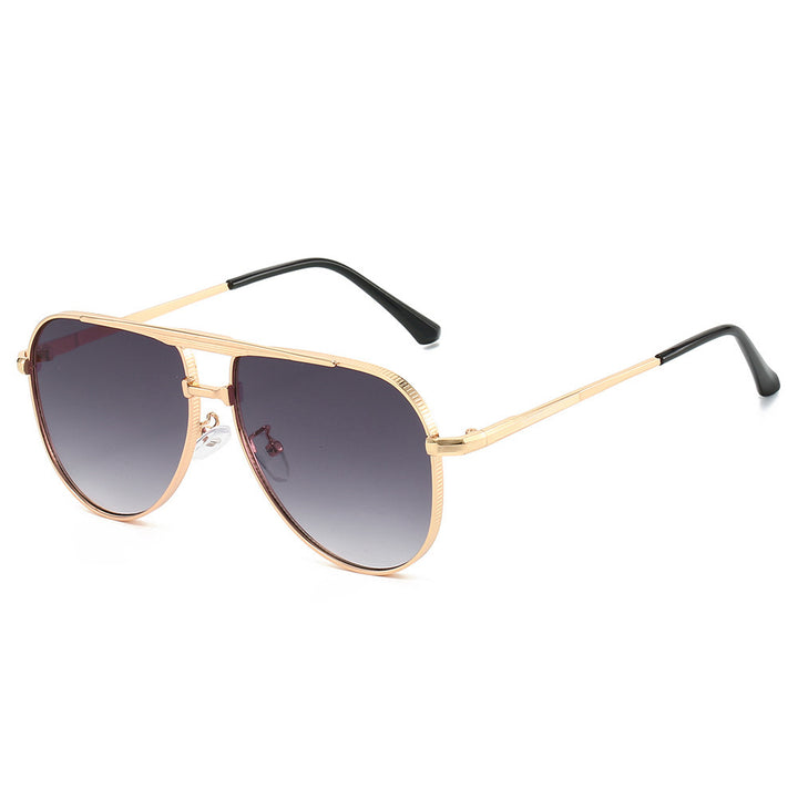 Women Vintage Pilot Sunglasses Bowlift