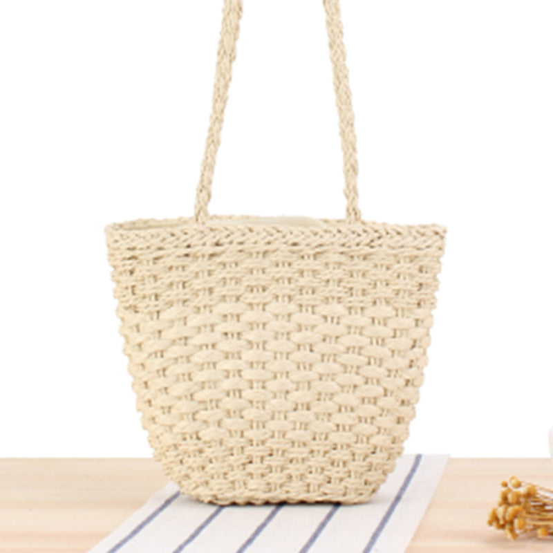 Handcrafted straw tote bag Bowlift