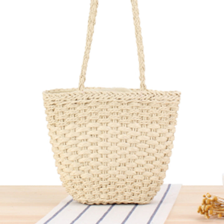 Handcrafted straw tote bag Bowlift