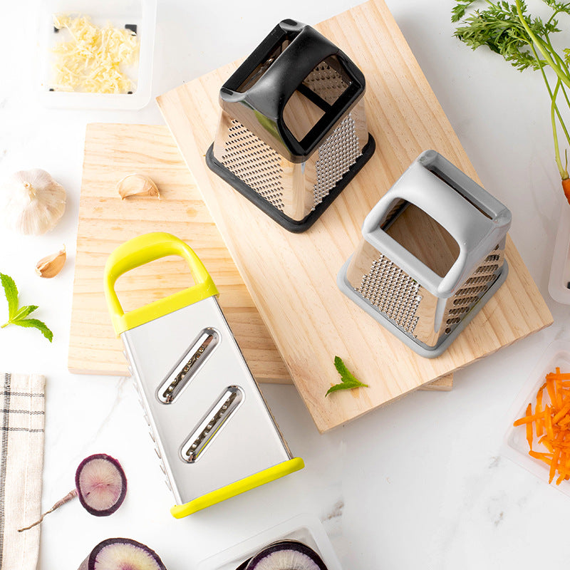 High-quality stainless steel kitchen grater with non-slip handle Bowlift