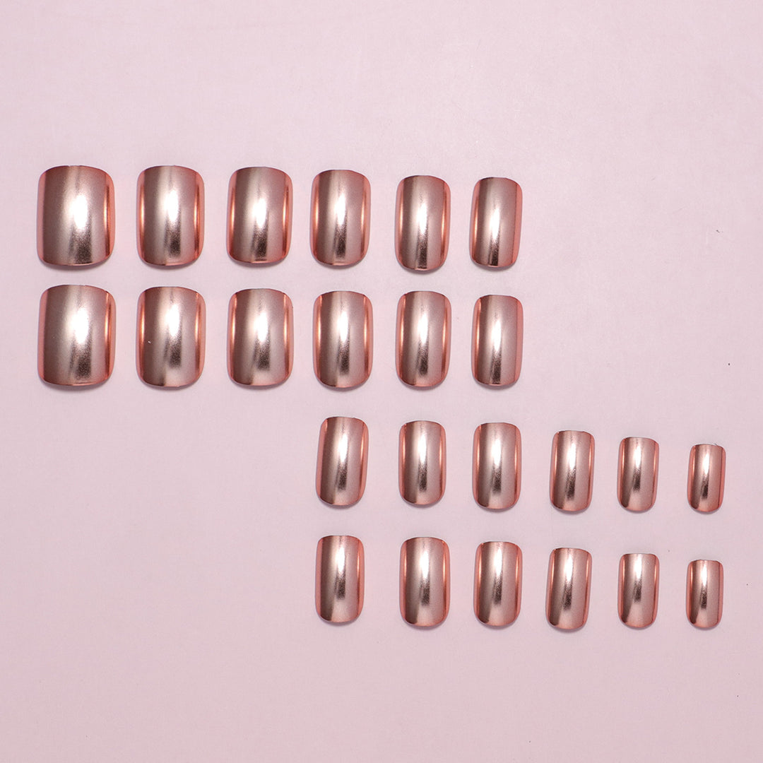 Premium Quality Press-On Toenail Set Bowlift