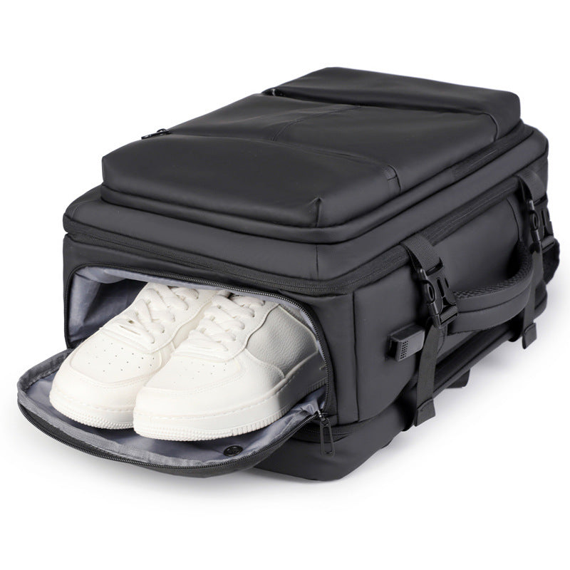 Versatile Multi-Compartment Travel Backpack Bowlift