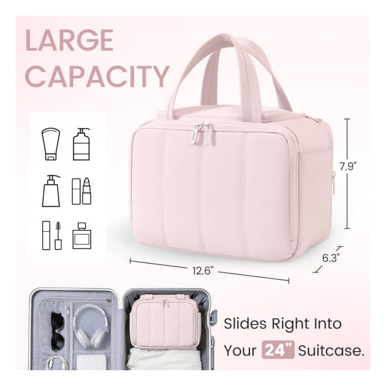 Elegant Cosmetic Organizer Bag Bowlift