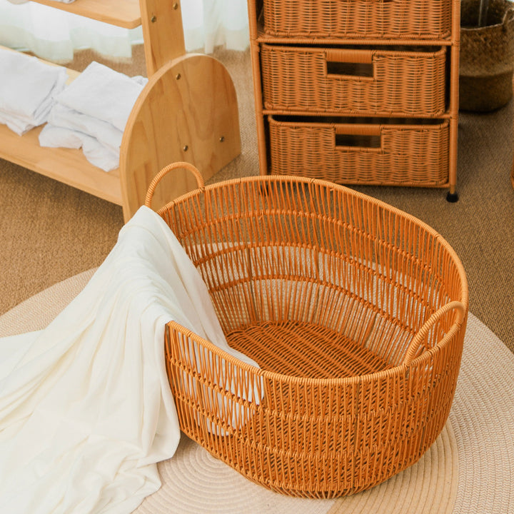 Woven Utility Storage Basket Bowlift 1787895769