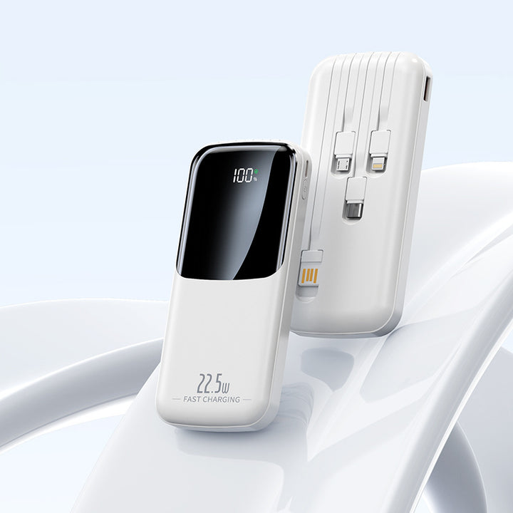 Power bank with intelligent high-speed charging and digital display Bowlift