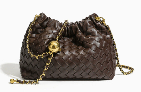 Chic Woven Evening Bag Bowlift