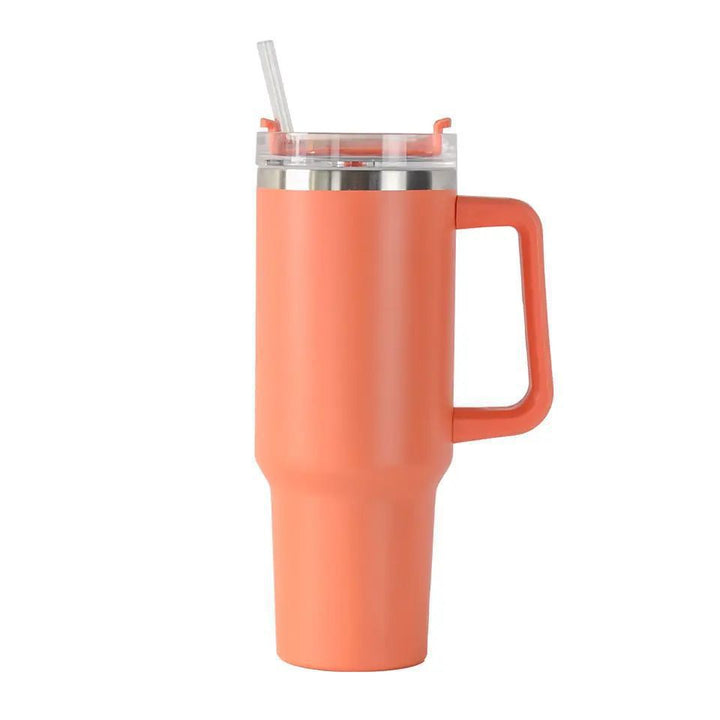 Women's Insulated Drinking Cup with Handle and Straw Bowlift
