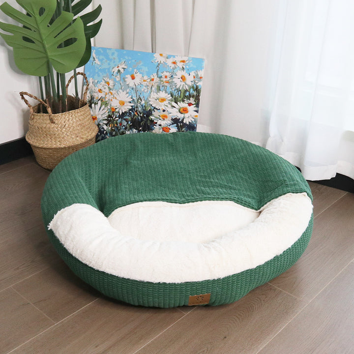 Luxurious Circular Plush dog Nest