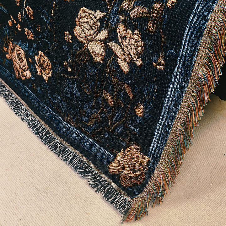 Artistic Dragon-Themed Decorative Throw Blanket