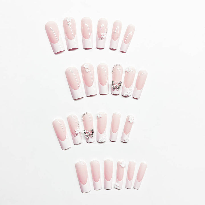 Artificial nails in elegant design Bowlift