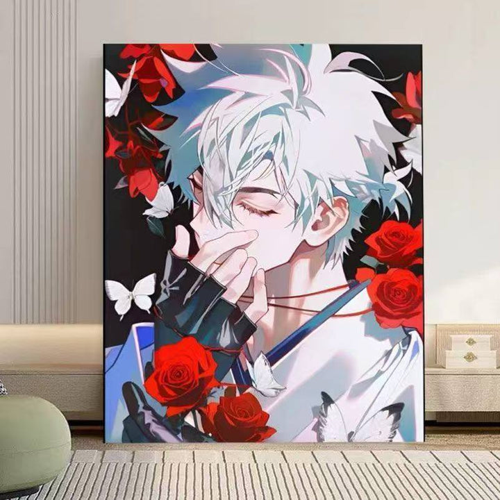 Artistic Anime-Inspired Wall Art Print Bowlift