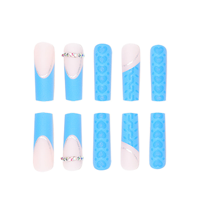 Artistic Textured Stiletto Nail Art Set Bowlift