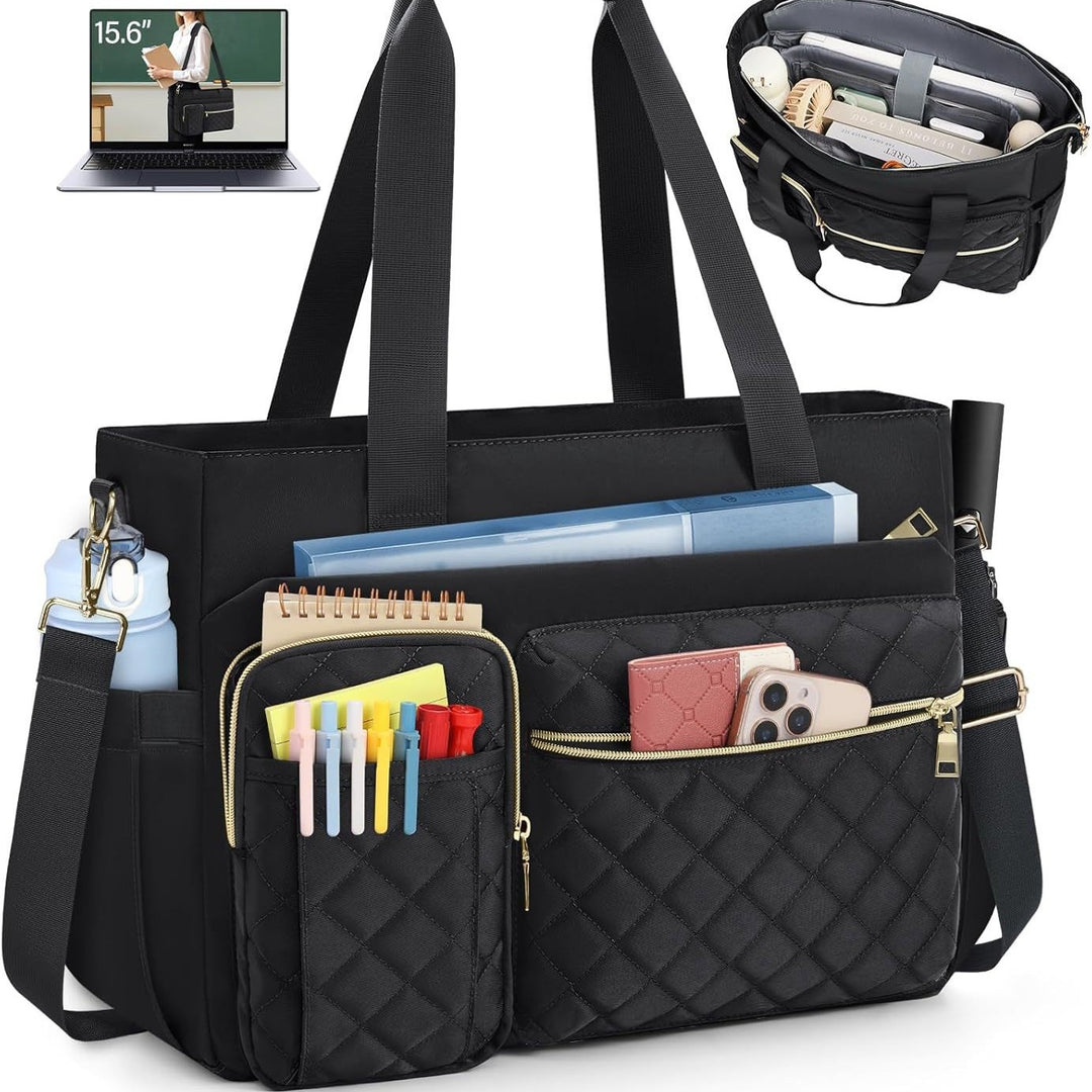Padded Multi-functional Handbag with Organizer Bowlift