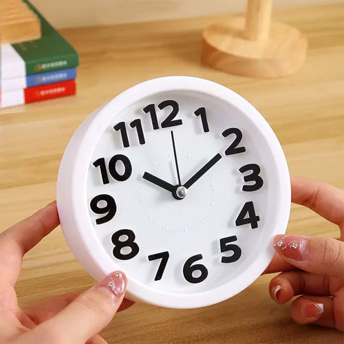 Modern Table Clock In Minimalist Design Bowlift