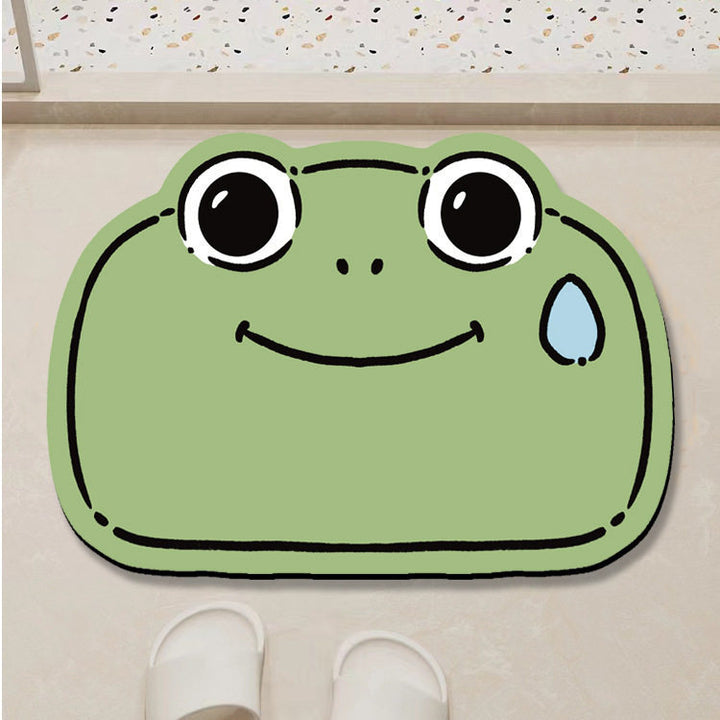 Cute Cat-Themed Bath Mat Bowlift