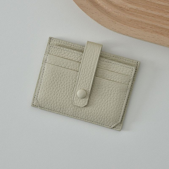 Premium Leather Cardholder Bowlift