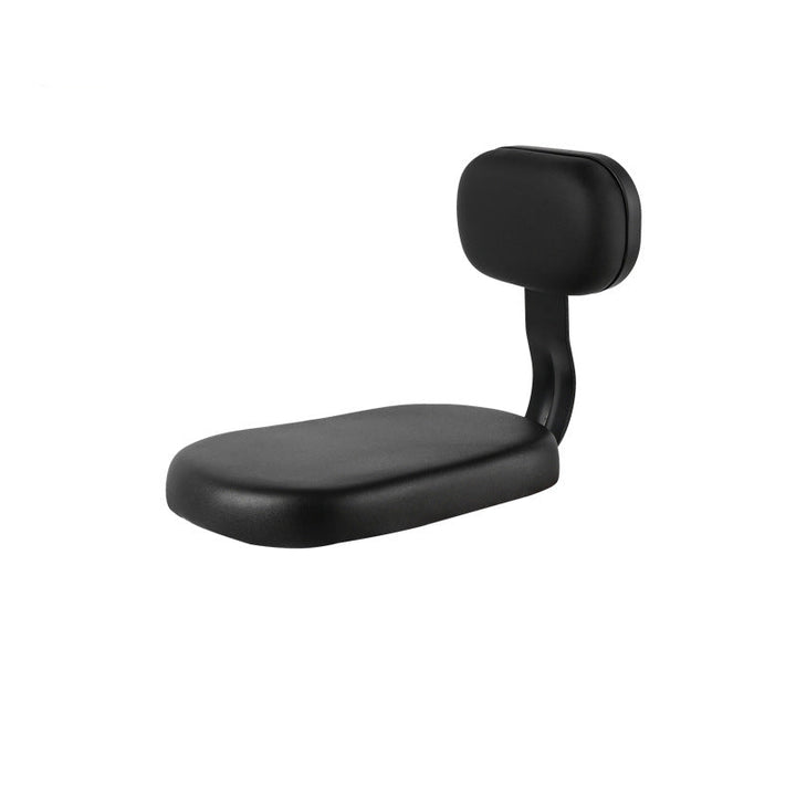 padded adjustable motorcycle passenger backrest and foldable footrest stool Bowlift