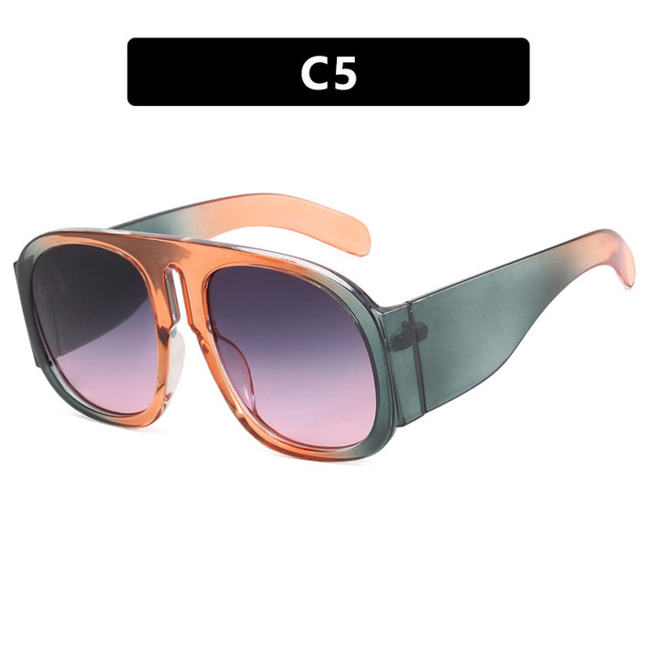 Women's oversized sunglasses with wide frame and high UV protection Bowlift