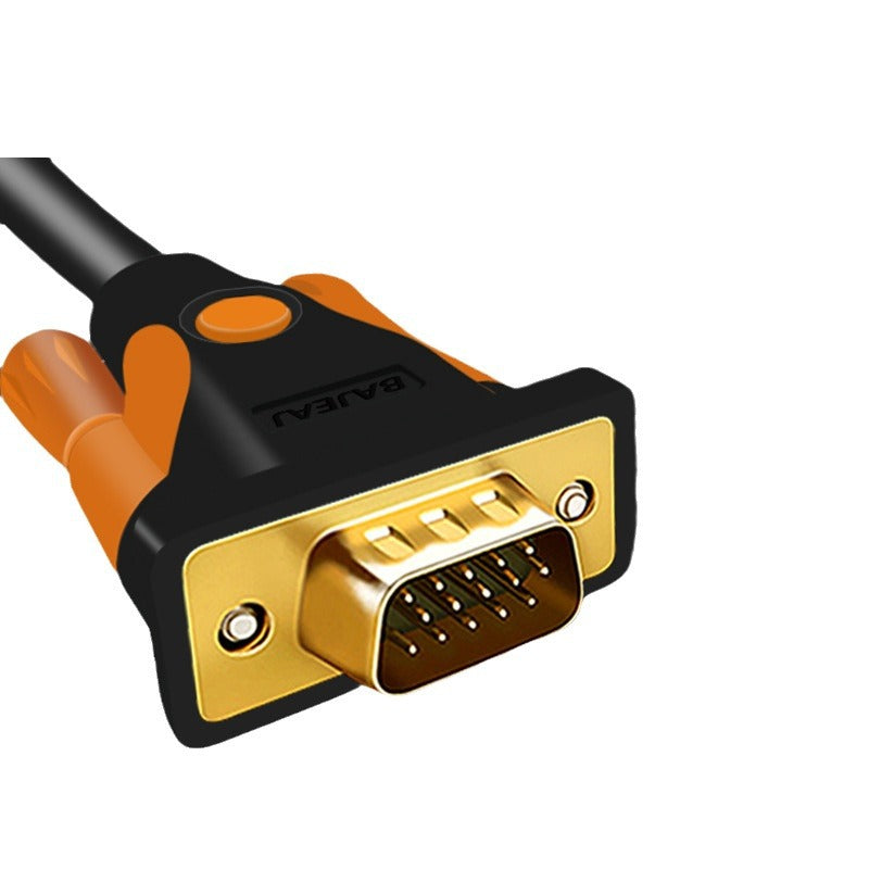 High-performance VGA cable with gold-plated connectors for optimized signal transmission Bowlift