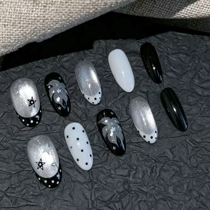 Artistic Press-On Nail Kit Bowlift
