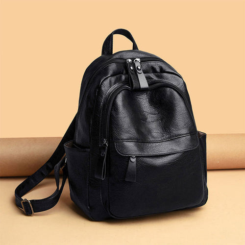 Stylish Black Backpack Bowlift