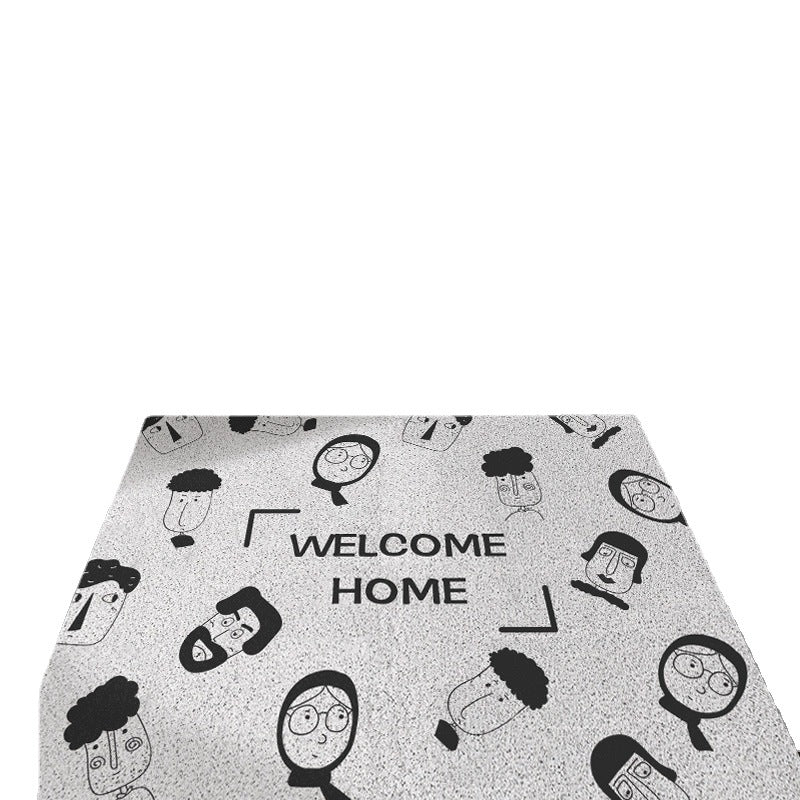 Whimsical Welcome Door Mat Bowlift