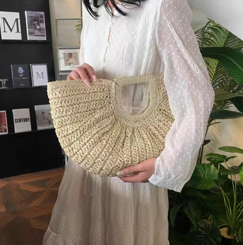 Handbag with tasteful wave pattern Bowlift