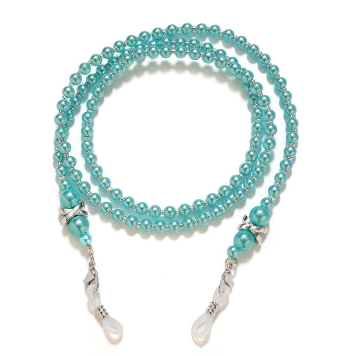 Elegant Beaded Eyewear Chain Bowlift