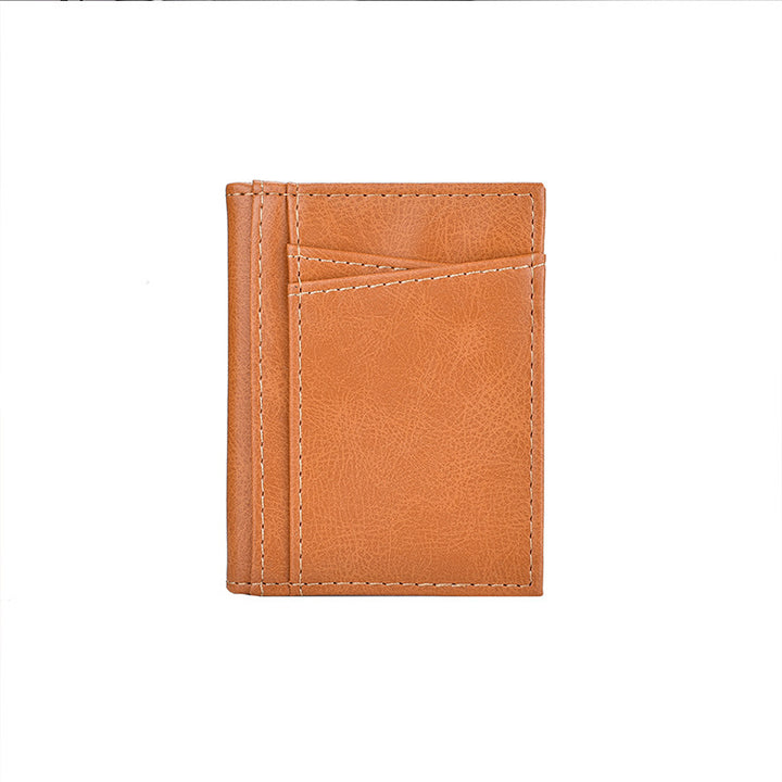 Minimalist Leather Card Wallet Bowlift