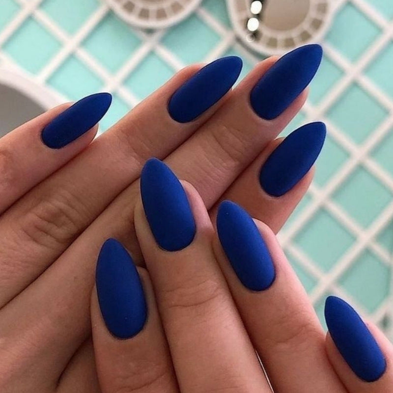 Matte Stiletto Press-On Nail Set Bowlift