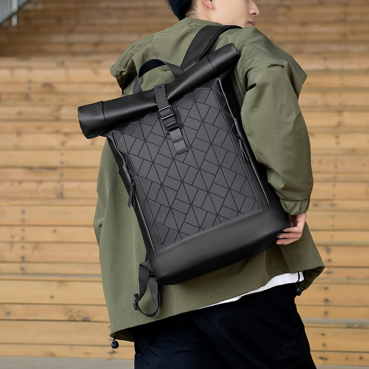Roll-Top Waterproof Backpack Bowlift