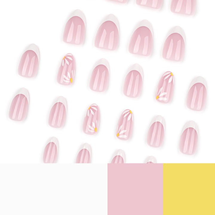 Elegant Nail Art with Floral Designs Bowlift