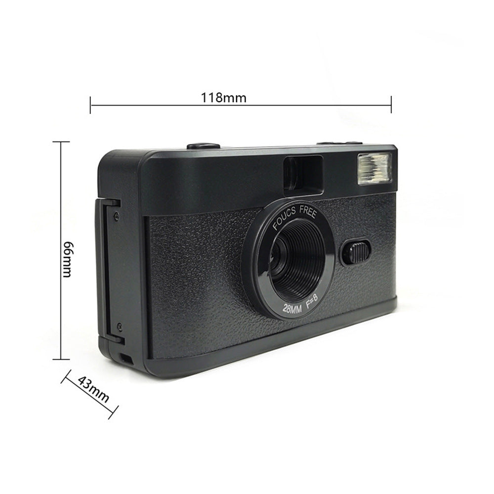 35mm Reusable Film Camera with Flash Bowlift