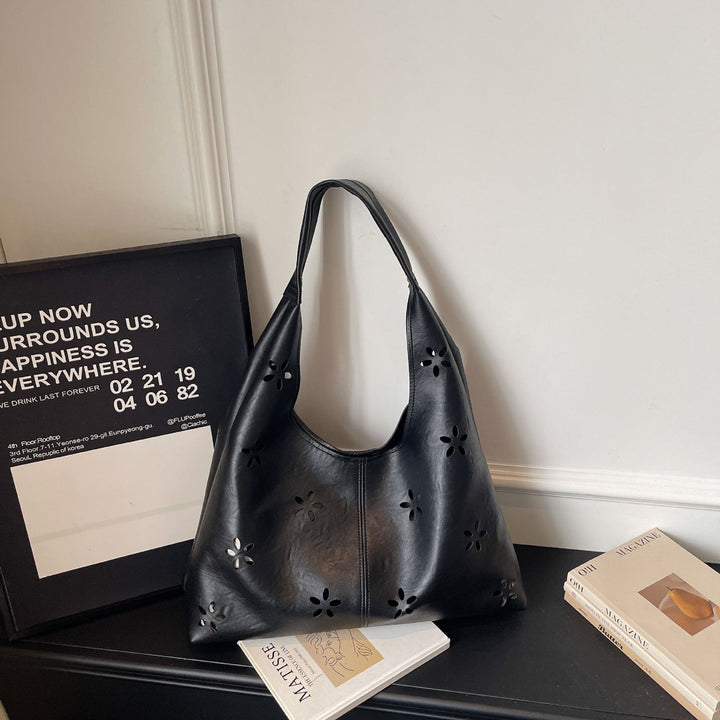 Floral Cut-Out Hobo Bag Bowlift
