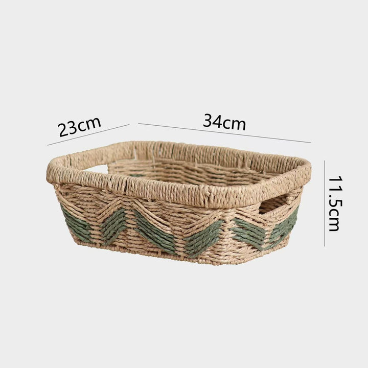 Decorative storage basket with woven design Bowlift