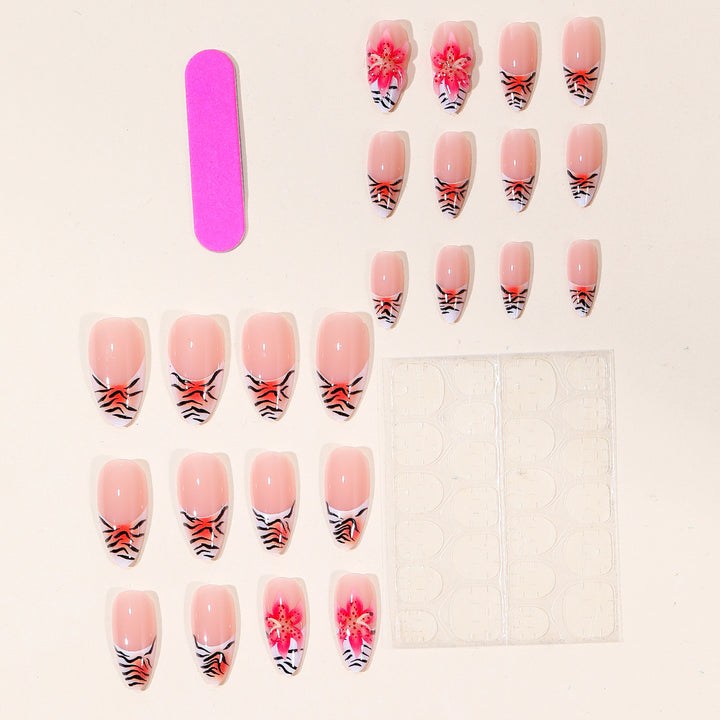 Artistic Stiletto Nail Design Bowlift