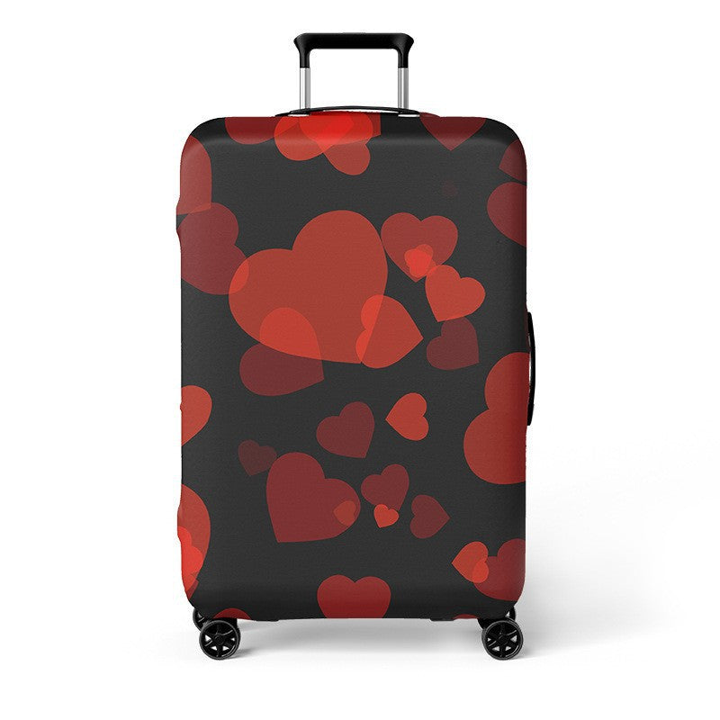 Women's Hard Shell Travel Suitcase with Creative Cat Design Bowlift