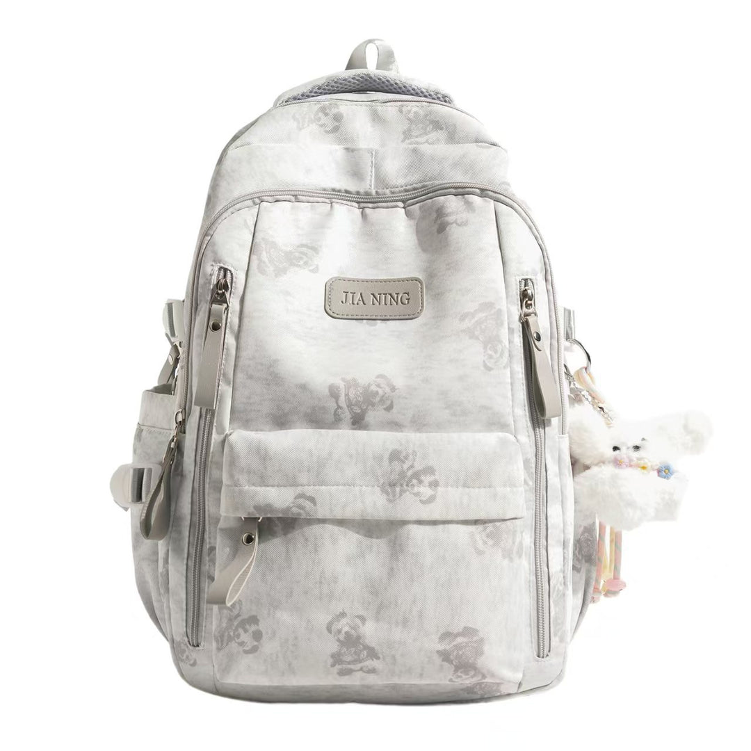 Stylish Floral Print Backpack Bowlift