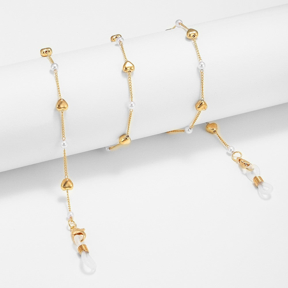 Star Accent Eyewear Retainer Chain Bowlift