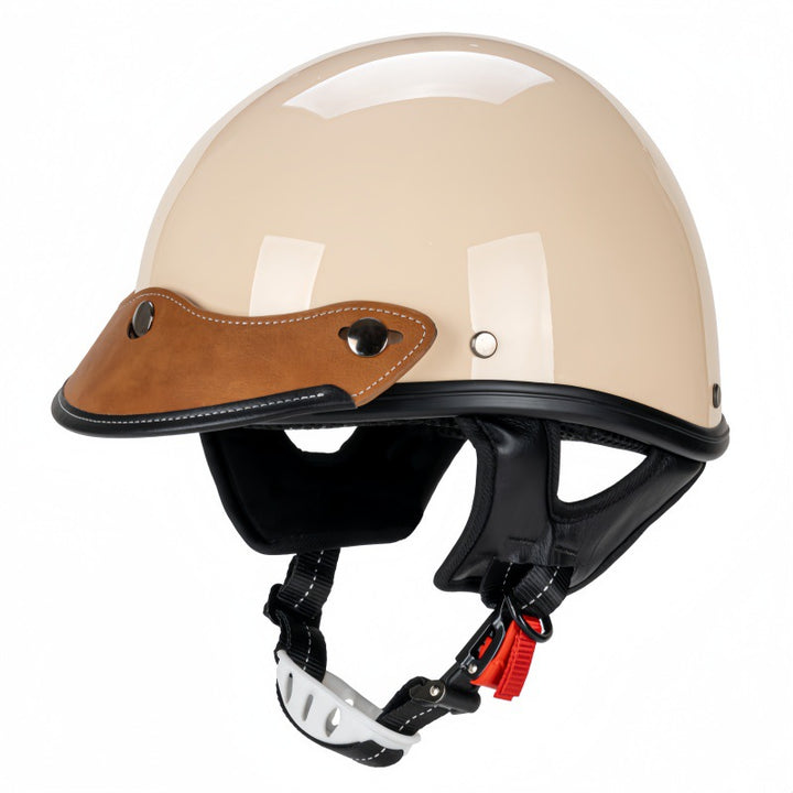 Retro Cruiser Motorcycle Helmet Bowlift
