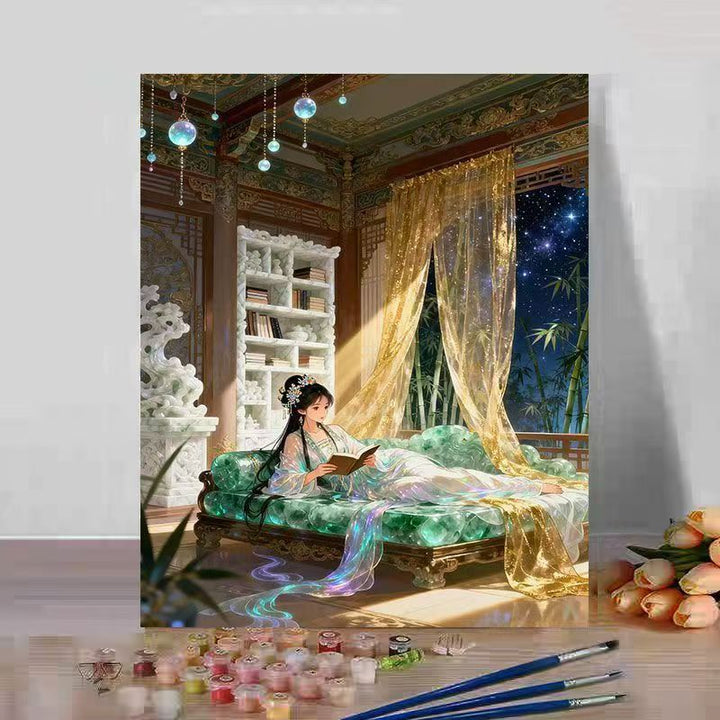 Fantasy Landscape Paint by Numbers Art Kit Bowlift