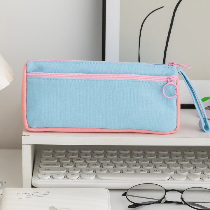 Durable Double-Zippered Pencil Pouch Bowlift