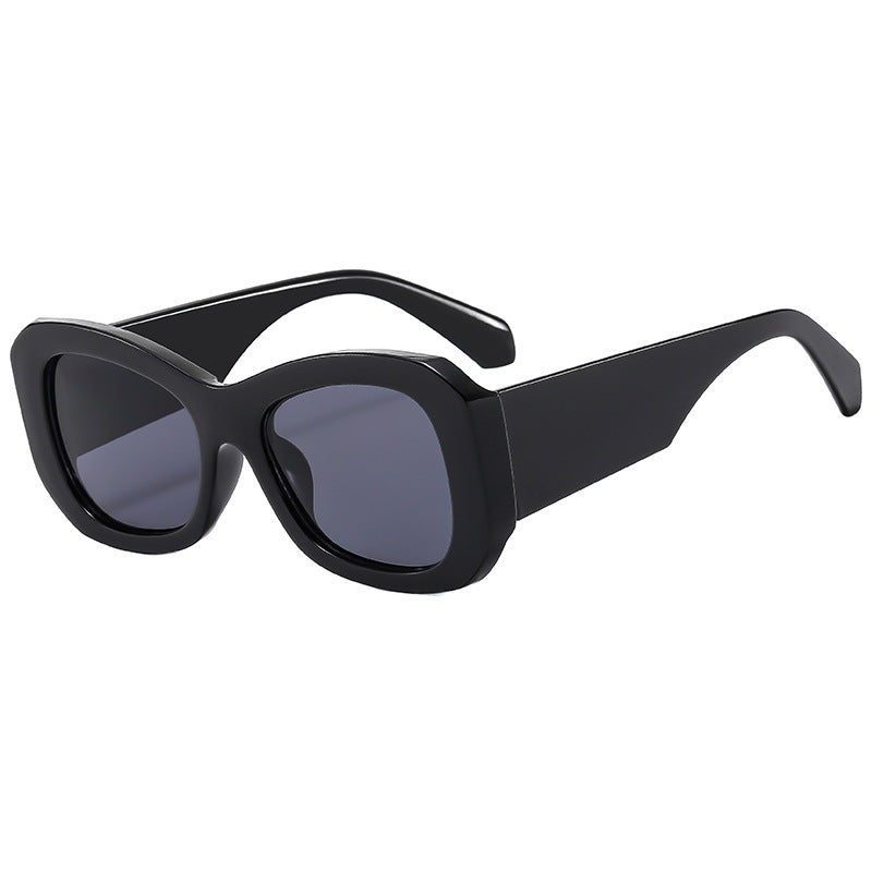 Women's Futuristic Sunglasses with Distinctive Frame Bowlift
