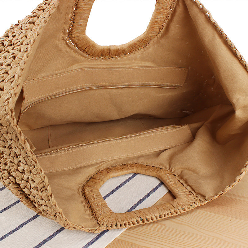 Large handbag with folded design Bowlift