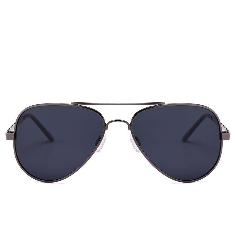 Men's Pilot Sunglasses with UV Protection and Trendy Metal Hinge Bowlift