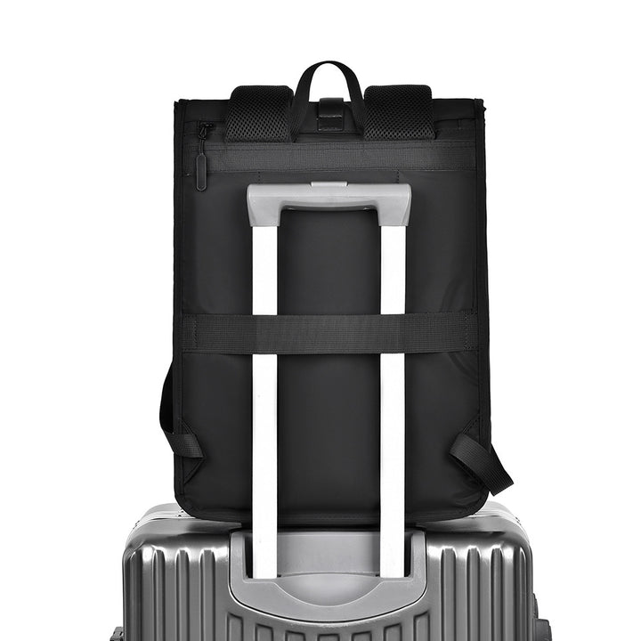 Modern Waterproof Roll-Top Backpack Bowlift